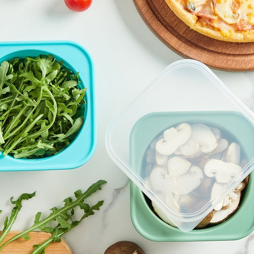 Pizza Dough Storage Containers | 500ml-3 Sets Pizza Box | KEVJES	