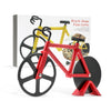 Bicycle Pizza Cutter – Dual Stainless Steel Blades, Ideal Gift for Pizza Lovers & Cyclists
