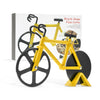 Bicycle Pizza Cutter – Dual Stainless Steel Blades, Ideal Gift for Pizza Lovers & Cyclists