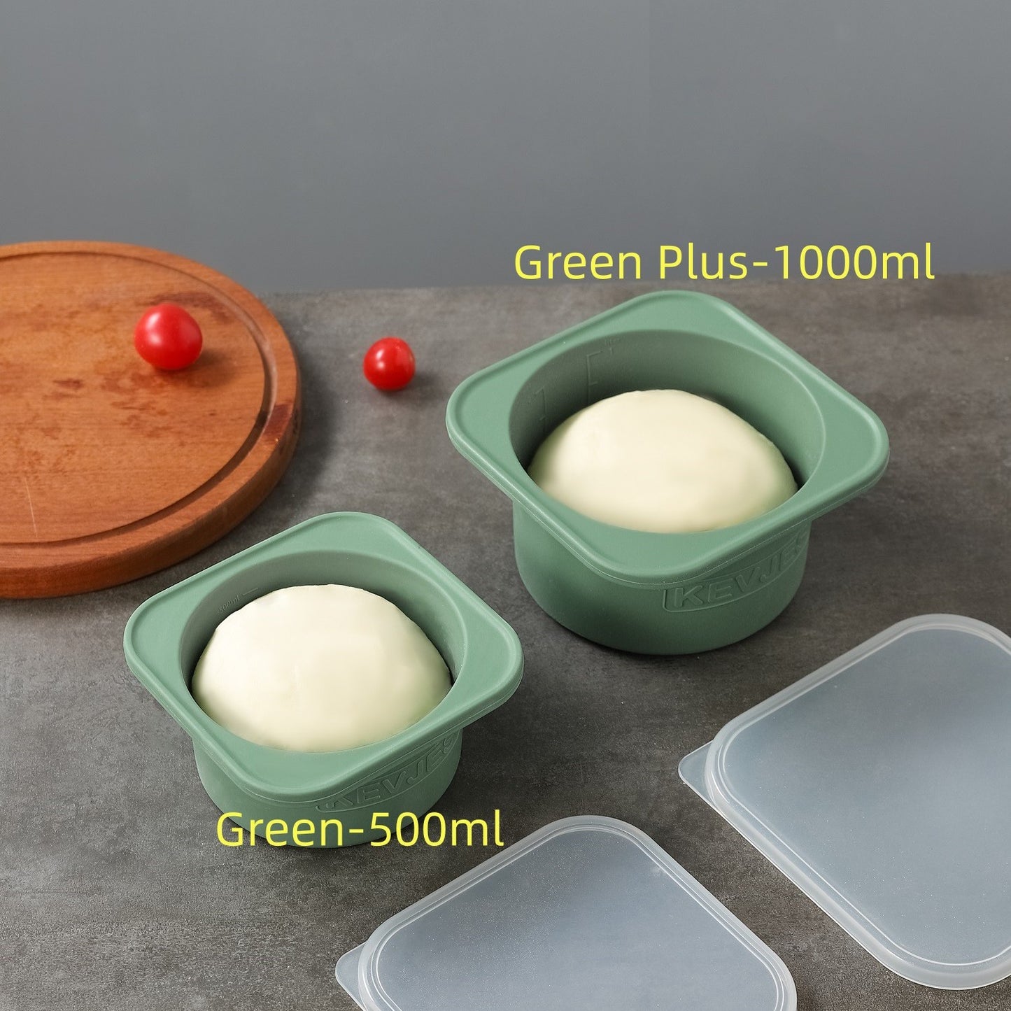 Pizza Dough Balls Box | 500ml Pizza Dough Boxes | KEVJES	
