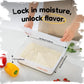 6L Bulk Fermentation Dough Proofing Box | Stackable Heavy-Duty Plastic Container for Artisan Pizza & Sourdough