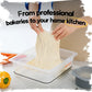 6L Bulk Fermentation Dough Proofing Box | Stackable Heavy-Duty Plastic Container for Artisan Pizza & Sourdough