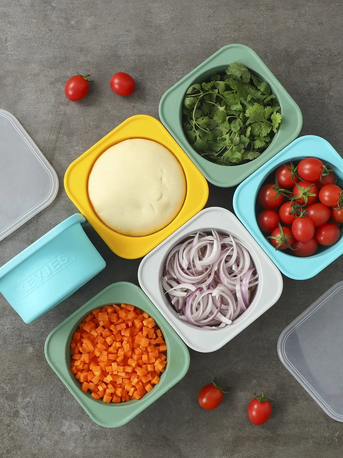 500ml or 1000ml Pizza Dough Proofing Container – KEVJES