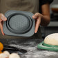 PopOut Series 1000ml Collapsible Pizza Dough Proofing Containers (2-Pack, Space Grey) for 12–16 Inch Pizzas
