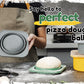 PopOut Series 1000ml Collapsible Pizza Dough Proofing Containers (2-Pack, Green) for 12–16 Inch Pizzas