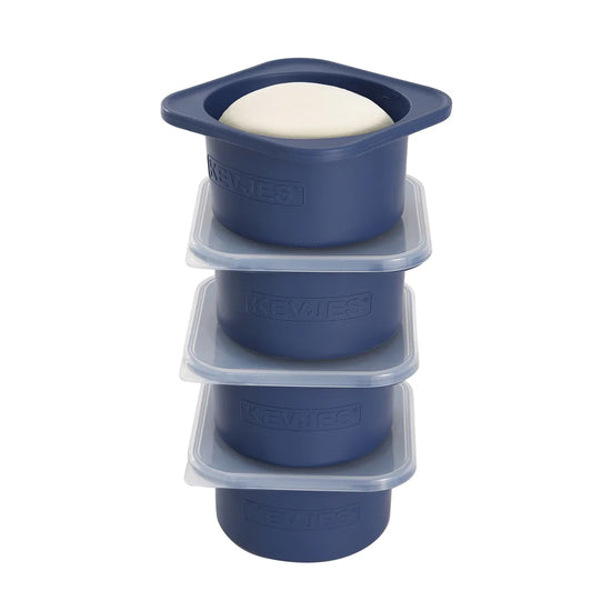 1000ml Pizza Dough Proofing Containers (4-Pack, Blueberry) for 12–16 Inch Pizzas