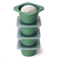 PopOut Series 1000ml Collapsible Pizza Dough Proofing Containers (4-Pack, Green) for 12–16 Inch Pizzas